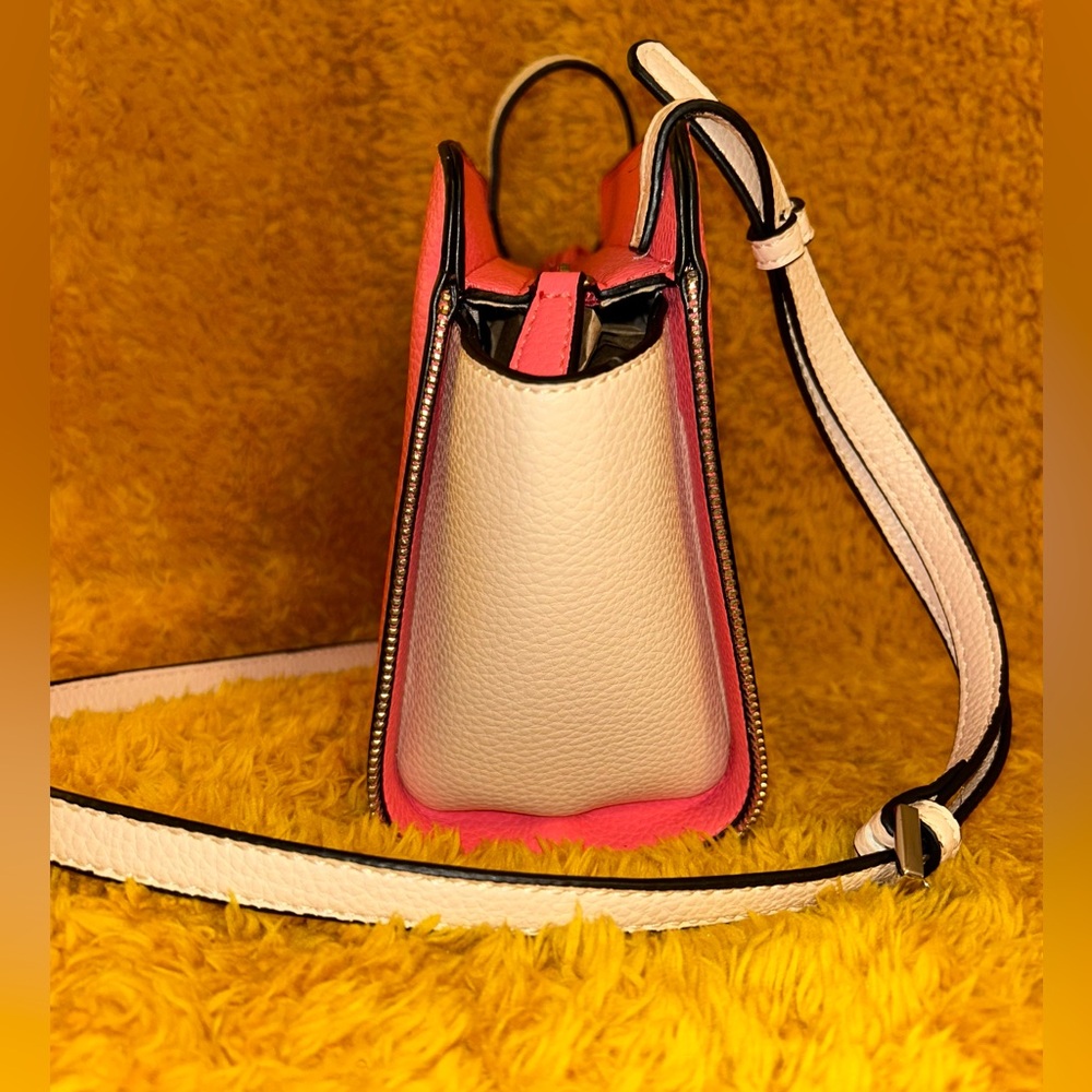 GUESS Two-Tone Crossbody Bag - Picture 6 of 9